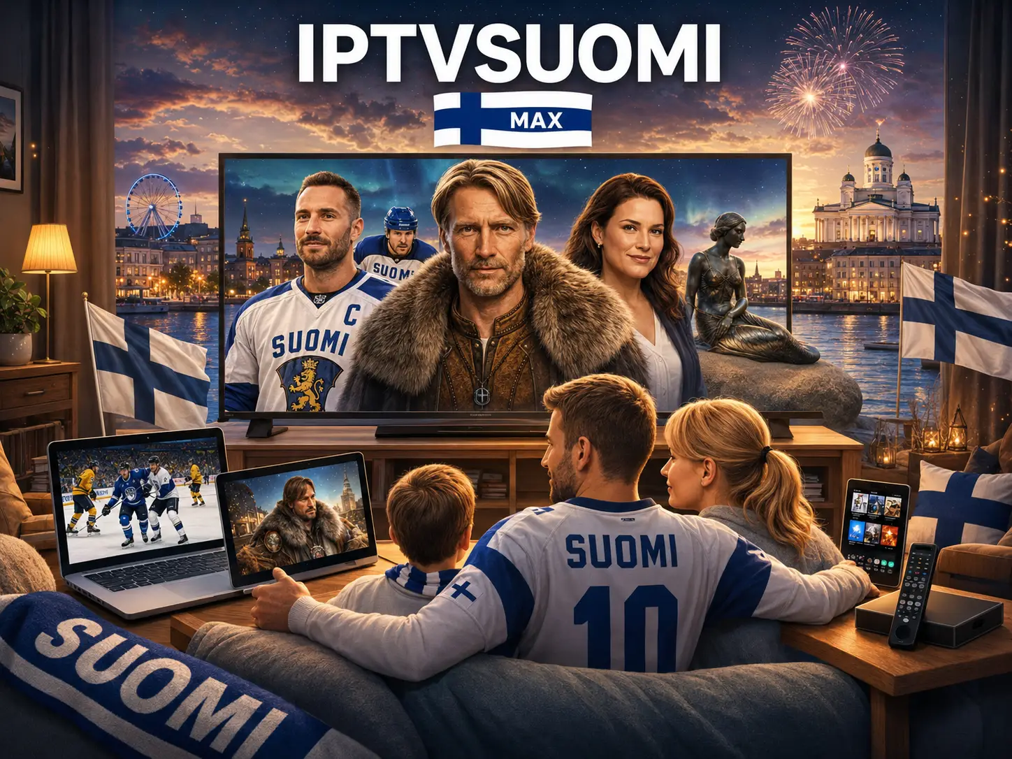 IPTV Suomi premium kanavat ja urheilu 4K